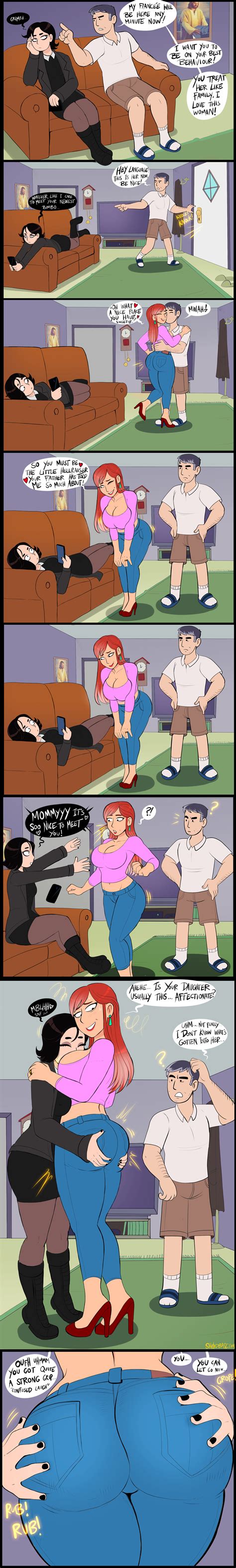 Nameless Milf Lover By Shadbase Porn Cartoon Comics