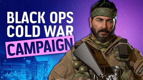 Call Of Duty Black Ops Cold War Ps5 Campaign Gameplay Youtube