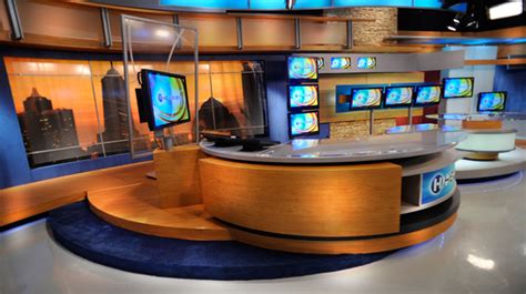 Tv azteca es la segunda empresa de medios de comunicación más grande de méxico después de televisa. TV Azteca Set Design - News Sets - Broadcast Design International, Inc.
