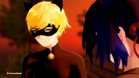 Mmd Mlb Sorryplease Stay With Me Miraculous Ladybug And Cat Noir