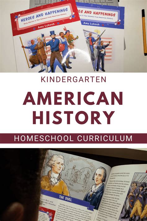 Kindergarten American History Curriculum History Curriculum
