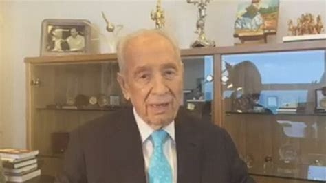Former Israeli President Shimon Peres Dies At 93 Abc News
