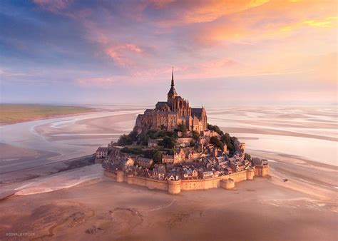 The Real Life Inspiration For Minas Tirith Mont Saint Michel In France
