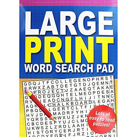 Large Print Word Search Pad Alligator 9781842396445 Abebooks