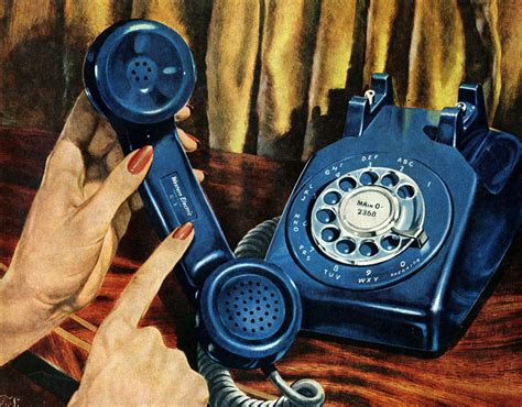 How To Use A Vintage Rotary Dial Telephone Top Tips For Callers From Click Americana