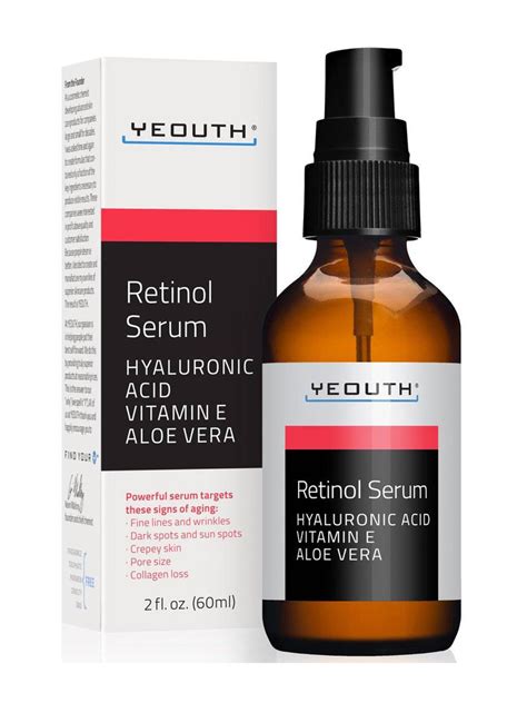 Retinol and hyaluronic acid can be used together and can be quite complementary. Retinol Serum with Hyaluronic Acid, Vitamin E, Aloe Vera ...
