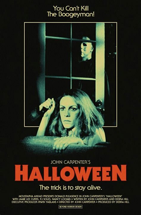 The Movie Poster For Halloween Starring John Carpenter And Annn