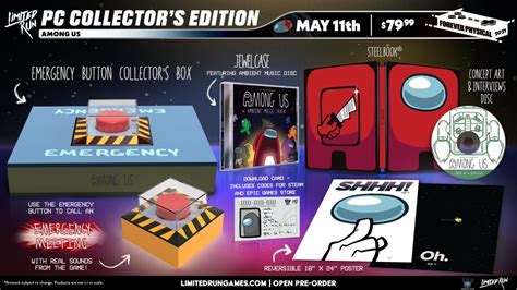 Among Us Limited Run Games Edition Revealed With Awesome Emergency