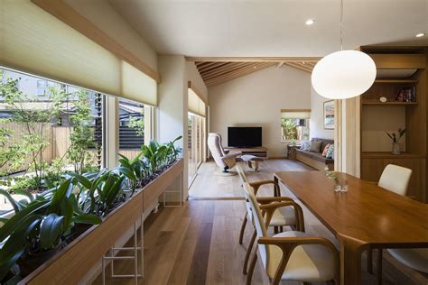 A World of Contrasts: Modern Japanese Home for an Elderly Couple