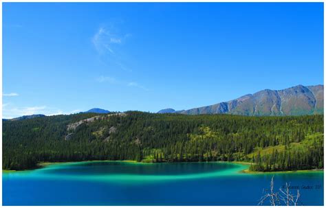Emerald Lake Yukon Territory British Columbia By Roseanne Giudice