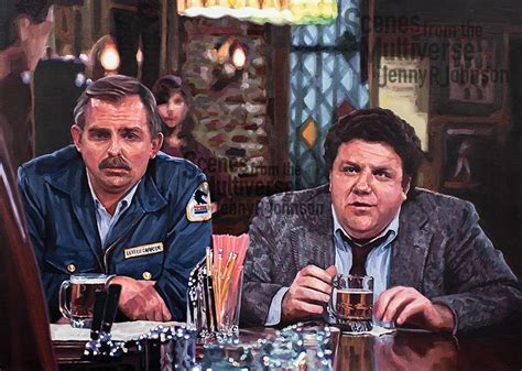 Cheers Norm Cliff Art Print Classic Tv Cheers Oil Painting Etsy Singapore