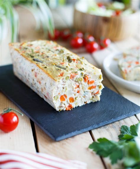 Terrine au thon et à la macédoine de légumes Cuisine ta ligne
