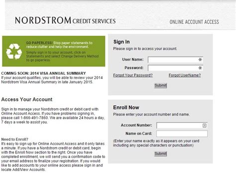 You can also manage the nordstrom credit card online at www.nordstromcard.com. www.NordstromCard.com | Nordstrom Card | MyCheckWeb.Com