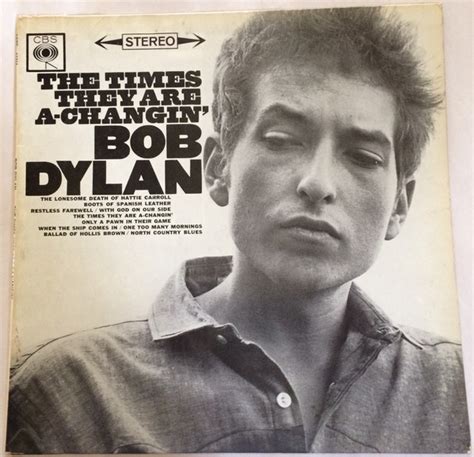 Bob Dylan The Times They Are A Changin 1964 Vinyl Discogs