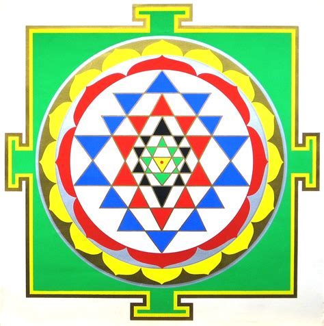 A Brief Guide To Creative Visualisation And The Sri Yantra