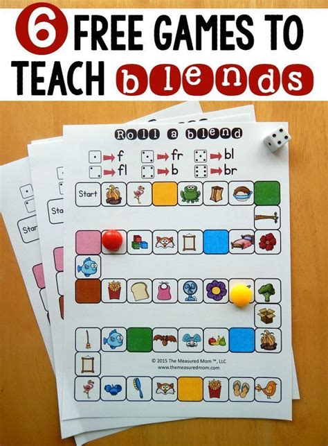 Try These Free Games For Teaching Beginning Blends I Love How They