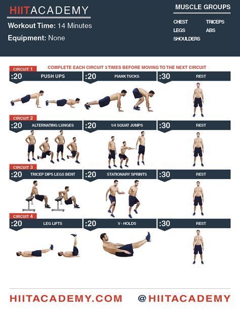 Total Bodyweight HIIT Workout HIIT Academy HIIT Workouts HIIT Workouts For Men HIIT