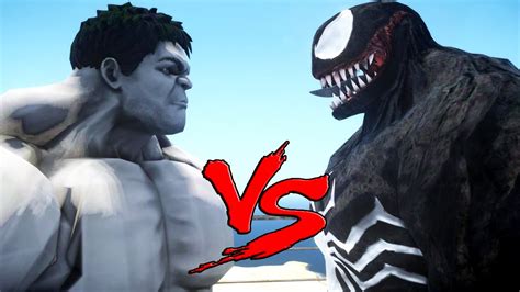 Grey Hulk Vs Venom Epic Battle Youtube