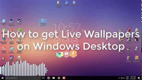 How To Get Live Wallpapers On Windows Desktop 2019 Youtube