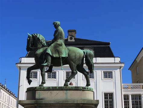 Equestrian Statue Of Christian X In Copenhagen Denmark