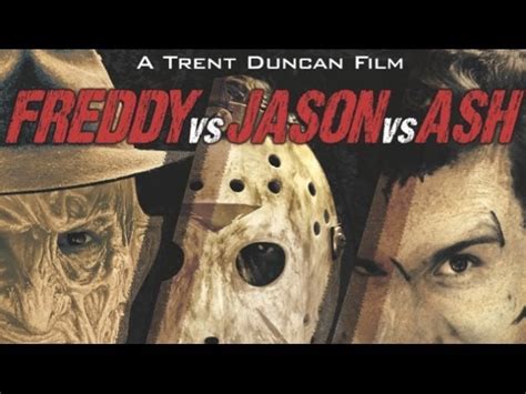 Ash Vs Freddy Vs Jason Movie Poster Boldgawer