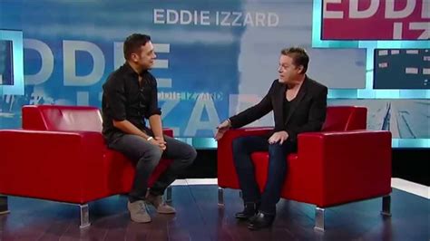 eddie izzard on george stroumboulopoulos tonight interview youtube