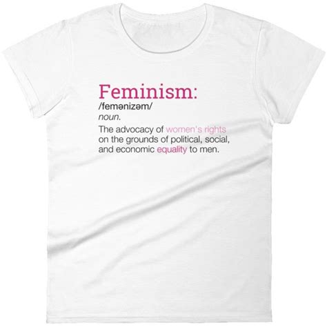 Definition Of Feminism Womens T Shirt — Feminist Apparel