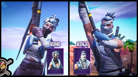 New Kuno And Kenji Skins In Fortnite Youtube