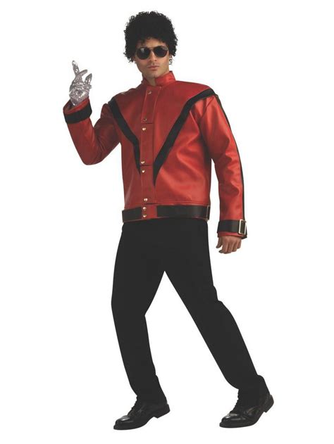 Adult Red Thriller Deluxe Michael Jackson Jacket Walmart Com