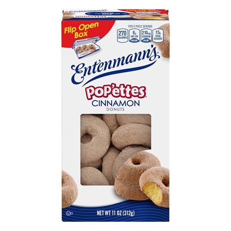 Entenmanns Popettes Cinnamon Donuts Shop Snack Cakes At H E B