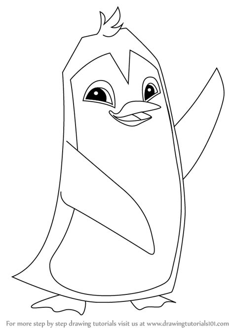 How to draw a flower in animal jam masterpieces. Learn How to Draw Penguin from Animal Jam (Animal Jam ...