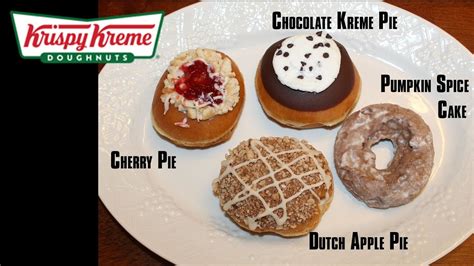 Order food online at krispy kreme, hampton with tripadvisor: Krispy Kreme: Cherry Pie, Dutch Apple Pie, Chocolate Kreme ...