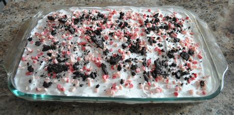 Beat with an electric mixer on low speed until moistened. Christmas Poke Cake - Mommysavers | Mommysavers