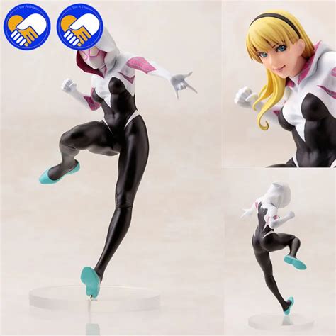 A Toy A Dream Revoltech Series Spider Gwen Stacy Pvc Action Figure