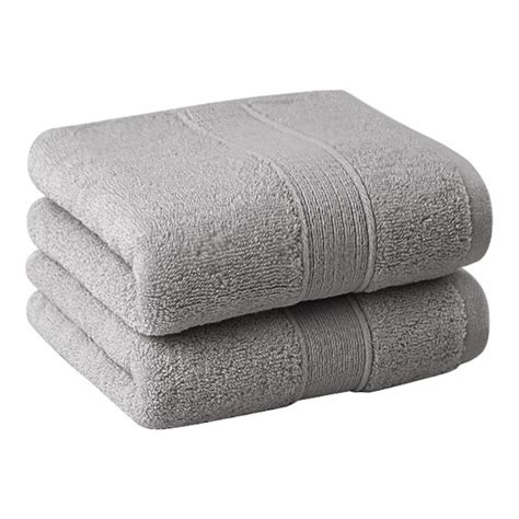 Luxury Soft Hand Towels 2 Pieces 100 Cotton Drying Face Towels Light