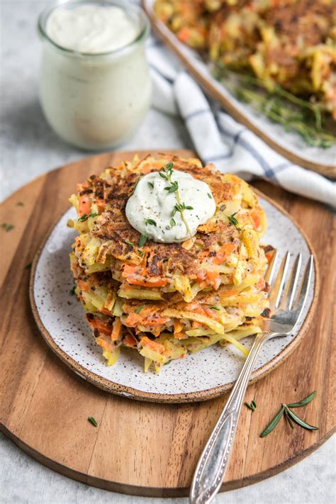 Root Vegetable Pancakes Gluten Free Vegan From My Bowl