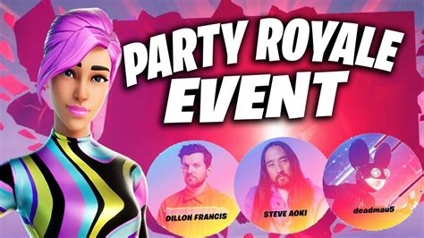 30 Hq Photos Fortnite Live Event Party Royale Party Royale Mode