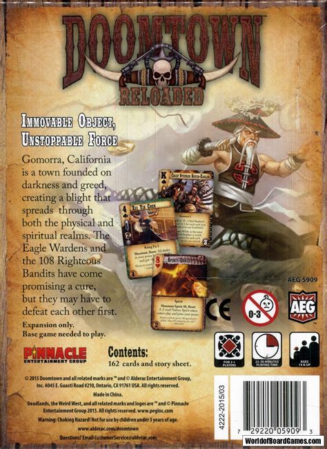 Doomtown Reloaded Immovable Object Unstoppable Force