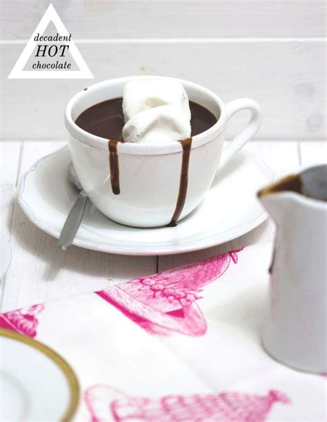 decadent hot chocolate with coconut milk