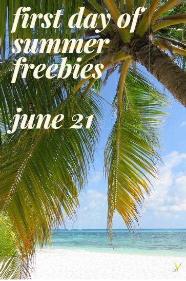 Share the best gifs now >>>. First Day of Summer FREEBIES and More on June 21, 2018 ...