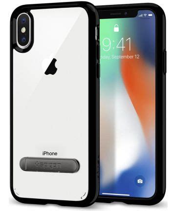 Download Spigen Ultra Hybrid S Hoesje Apple iPhone X Jet Black ...