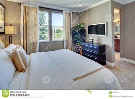 Model home living room pictures bedroom design new in home decorating ideas. Model Home Master Bedroom Royalty Free Stock Photography ...