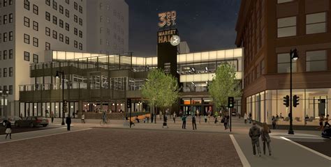 Construction Resumes At The Avenues 3rd Street Market Hall With