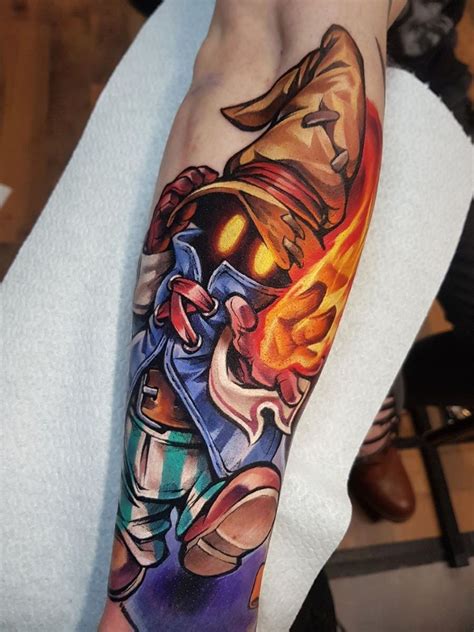 Simon K Bell Vivi Ornitier Final Fantasy Ix Tattoo Ink Art Gamer Tattoos Geek Tattoo