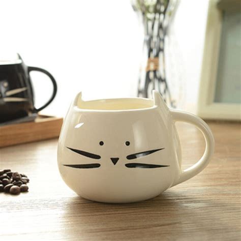 Buy Novelty Cute Cat Animal Milk Mug Ceramic Creative