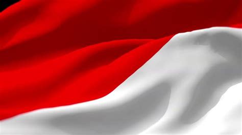 Animasi Bendera Merah Putih Berkibar Green Screen D Animation Flag Of Indonesia Full Hd