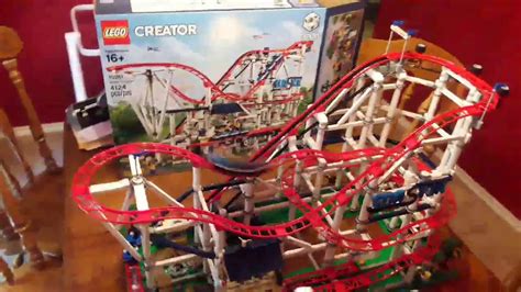 Unbelievable Lego Roller Coaster Set 10261 Tour Youtube