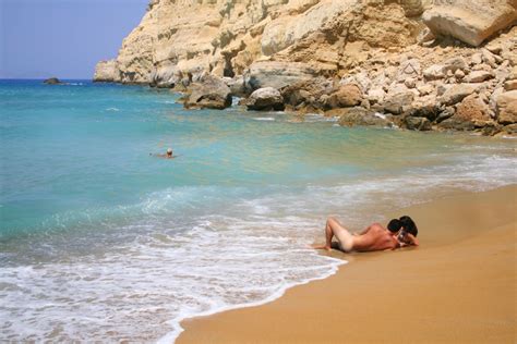 Kokkini Ammos Red Beach Matala Crete Mycreteguide … Mycreteguide Flickr