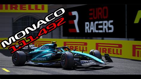 EuroRacers Monaco GP 2023 Extension Hotlap Assetto Corsa YouTube