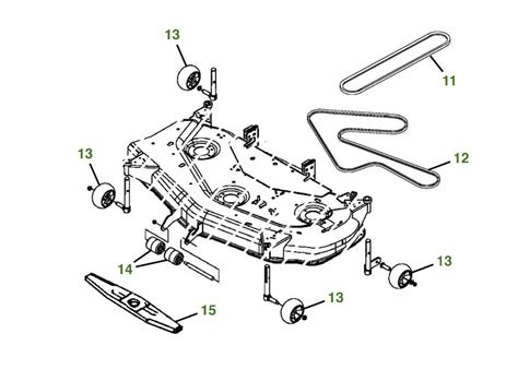 John Deere 48 Inch Mower Deck Belt Diagram Diagram Niche Ideas